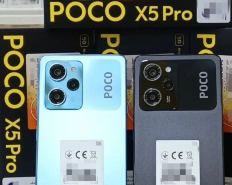 تصاویر زنده پوکو X5 پرو فاش شد| تکلی