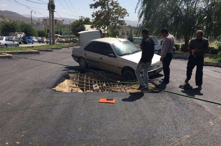 کیفیت جاده‌های ایران روزبه‌روز افت می‌کند، مراقب جلوبندی خودرو خود باشید!|تکلی